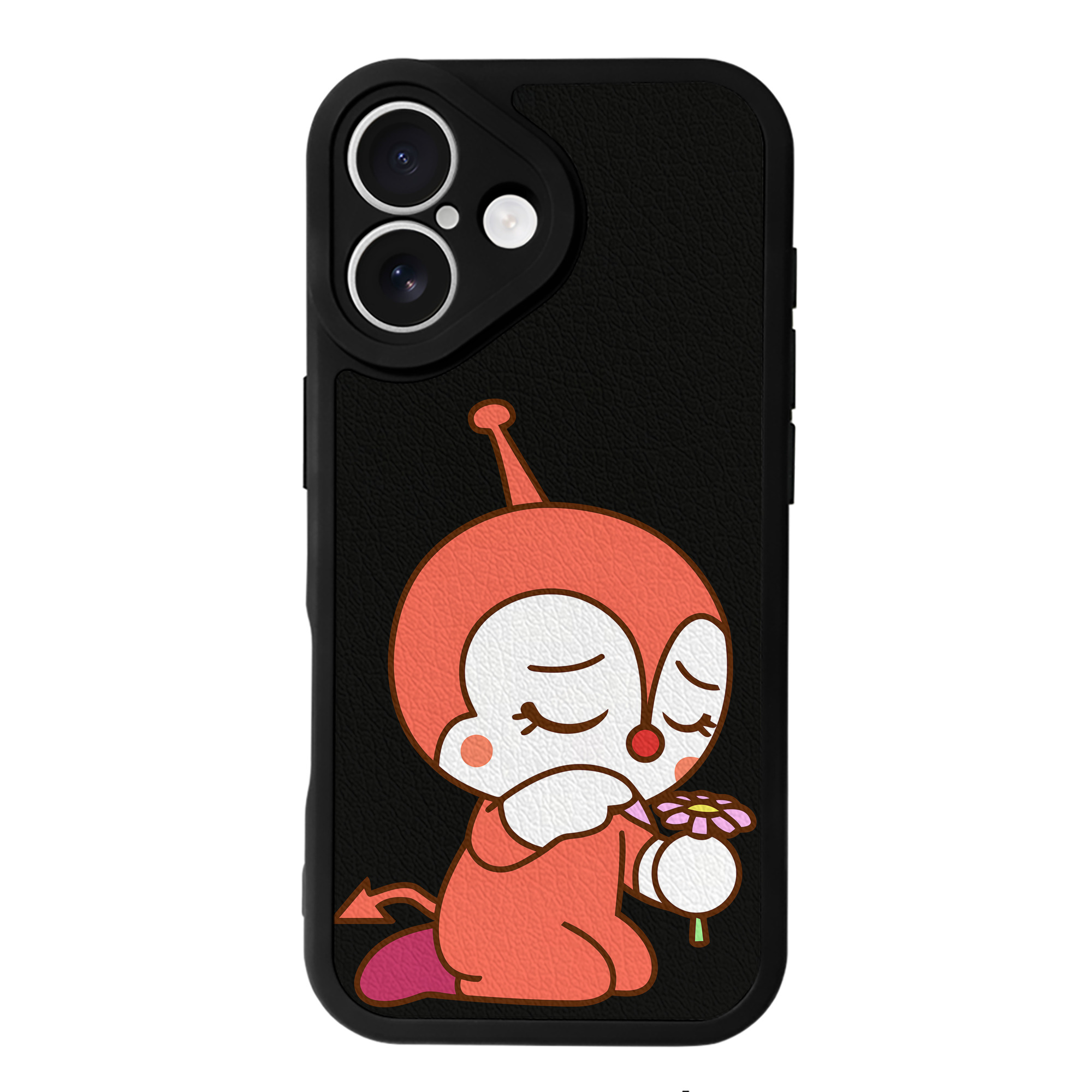 （画像用） アンパンマン Anpanman 【iPhone 16シリーズ対応】シリコンスマホケース（レザー調） 材質：シリコン
